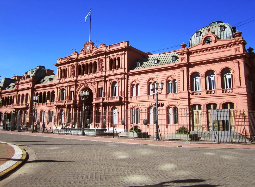 Fachada Casa Rosada em Buenos Aires