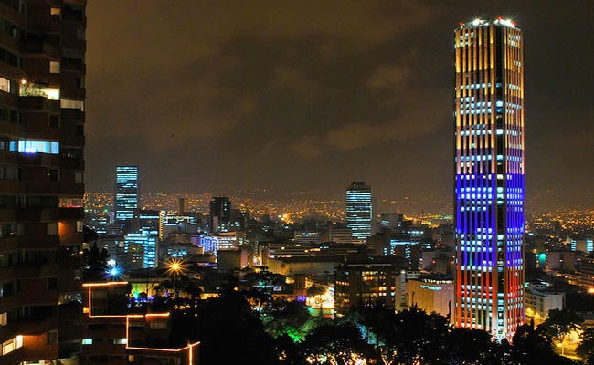 Torre Colpatria em Bogotá Ponto turístico