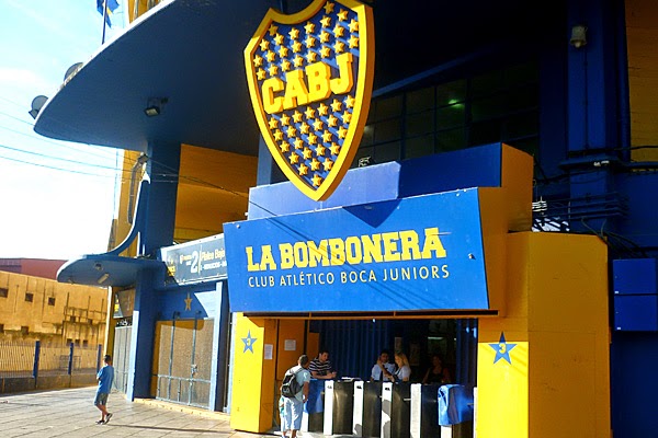 Estádio La Bombonera em Buenos Aires