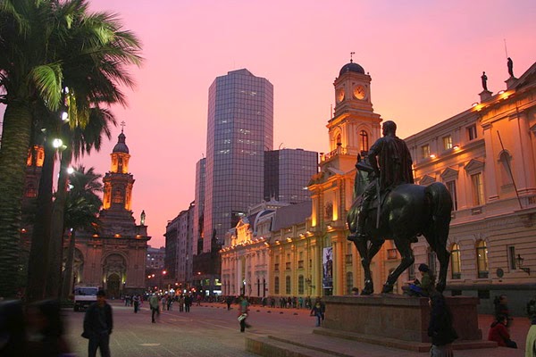 Plaza de Armas Santiago do Chile