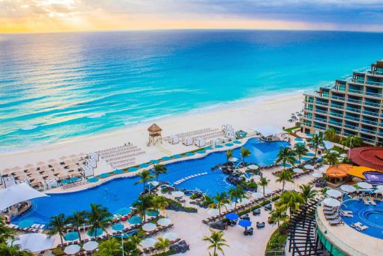 Hotel em Cancún no Caribe
