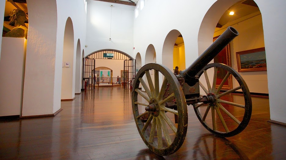 Interior do Museu Nacional da Colômbia