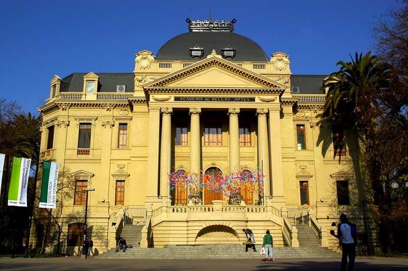 Museu Nacional de Belas Artes em Santiago