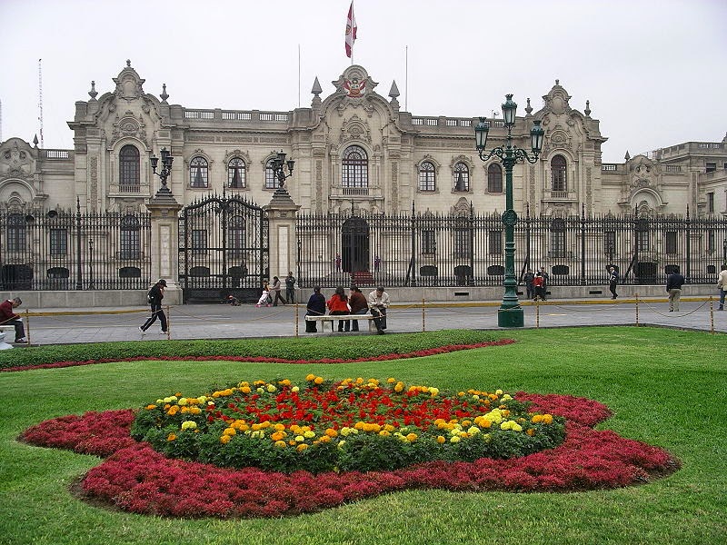 Palácio do Governo em Lima Peru
