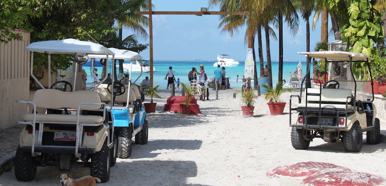  Como andar na Isla Mujeres em Cancún