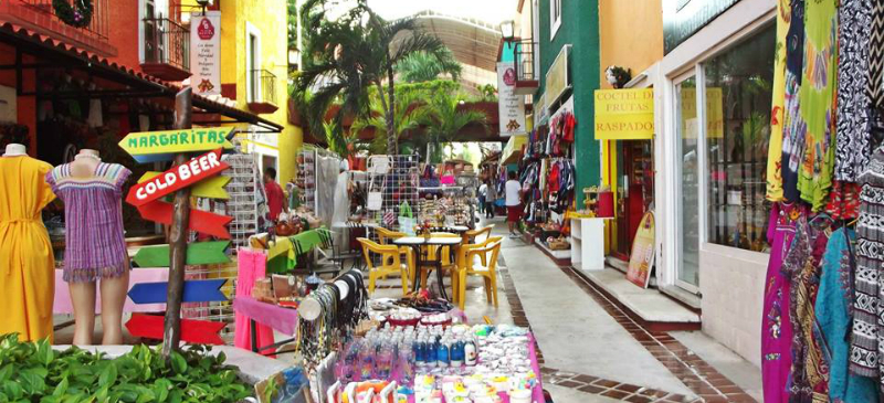 Mercado 28 em Cancún no México