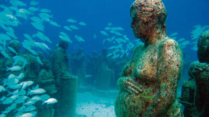  Museu Subaquático de Arte na Isla Mujeres em Cancún