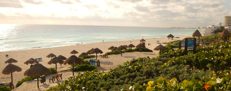 Beleza da Playa Delfines em Cancún